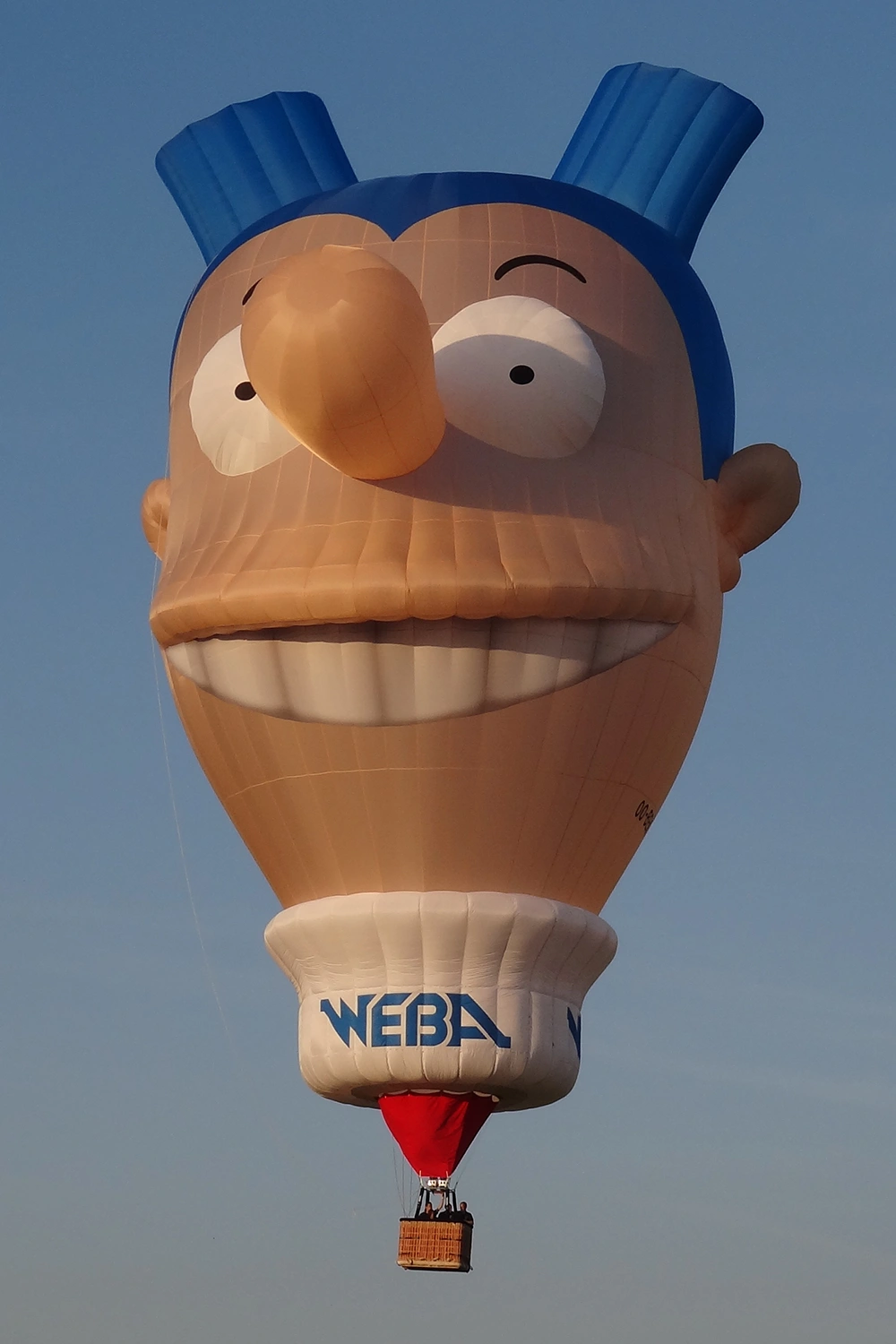 Luchtballon van Arsène Weba